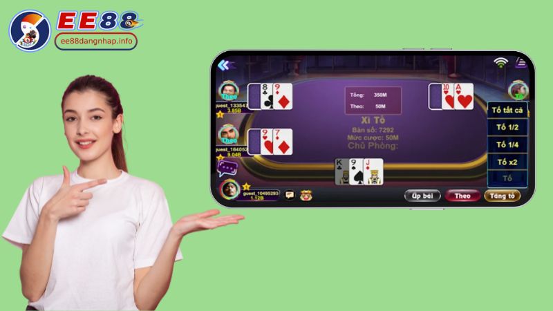 Luật chơi online xì tố online EE88