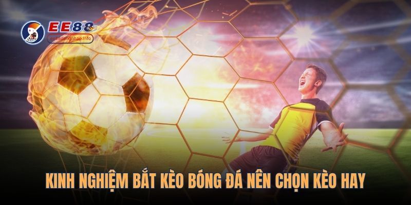 Kinh nghiệm bắt kèo bóng đá để soi kèo thành công