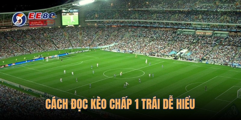 Cách đọc kèo chấp 1 trái dễ hiểu