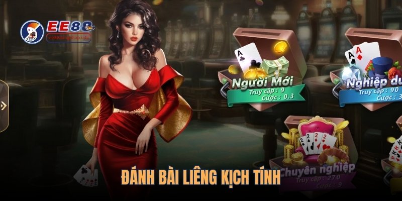 Đánh bài liêng kịch tính