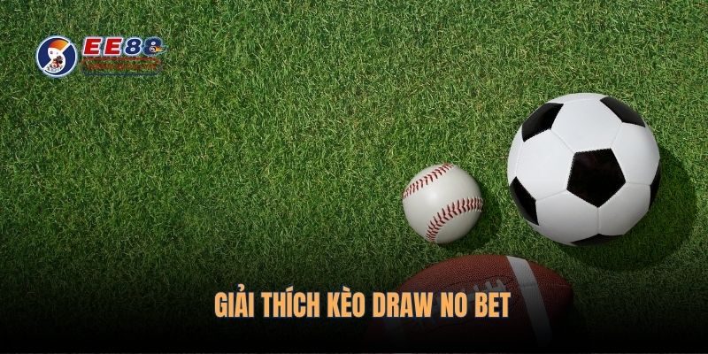 Giải thích kèo draw no bet