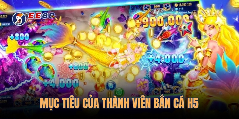 Mục tiêu của thành viên bắn cá H5